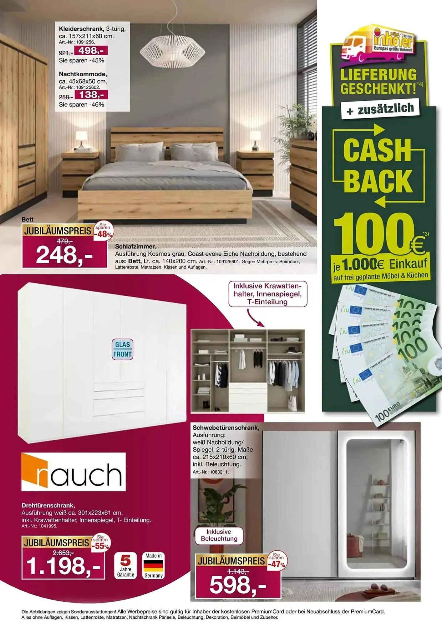 Möbel Inhofer Prospekt von 16. April bis 2. Mai 2026 - Prospekt seite 8