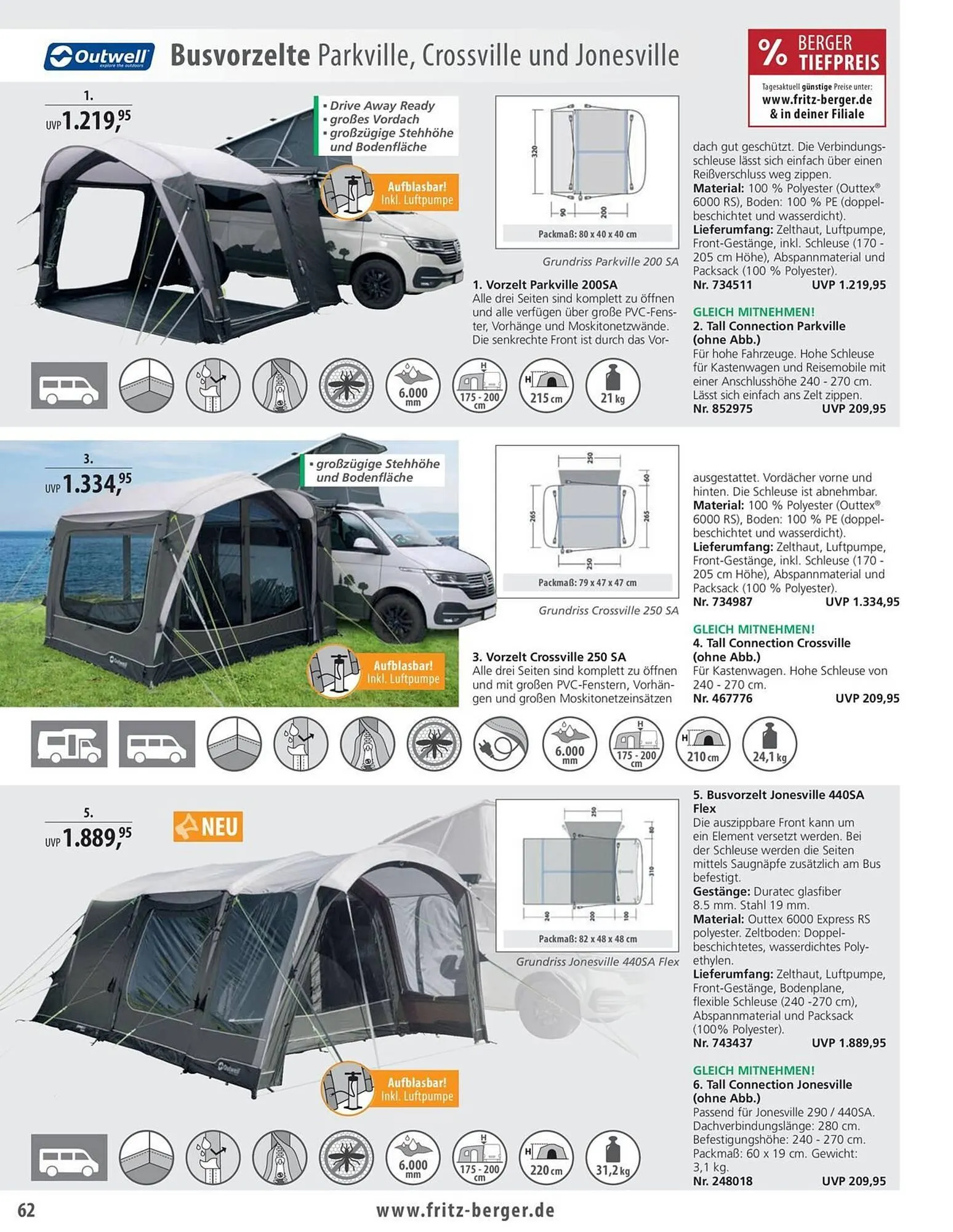 Fritz Berger Prospekt von 27. Mai bis 31. Dezember 2025 - Prospekt seite 62
