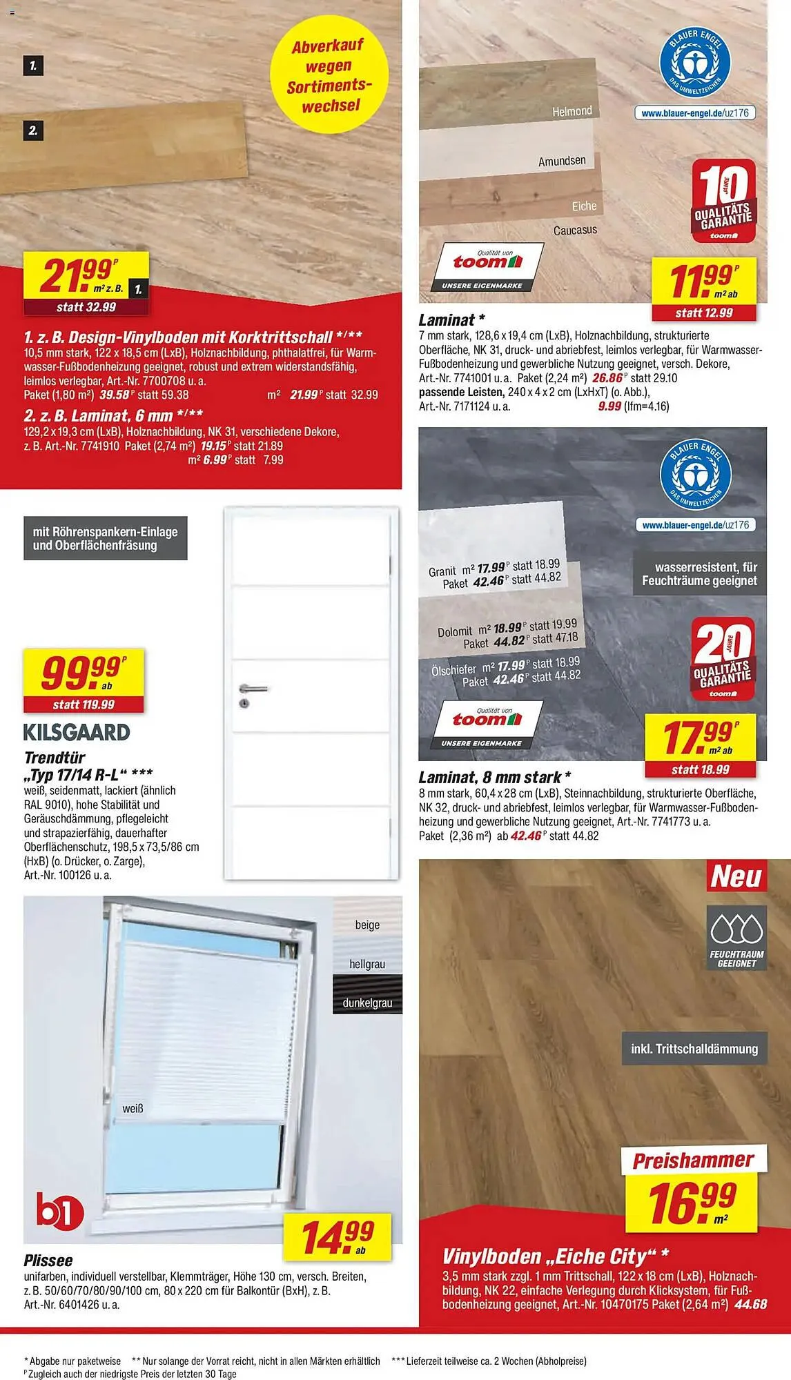 Toom Baumarkt Prospekt von 15. November bis 21. November 2025 - Prospekt seite 10