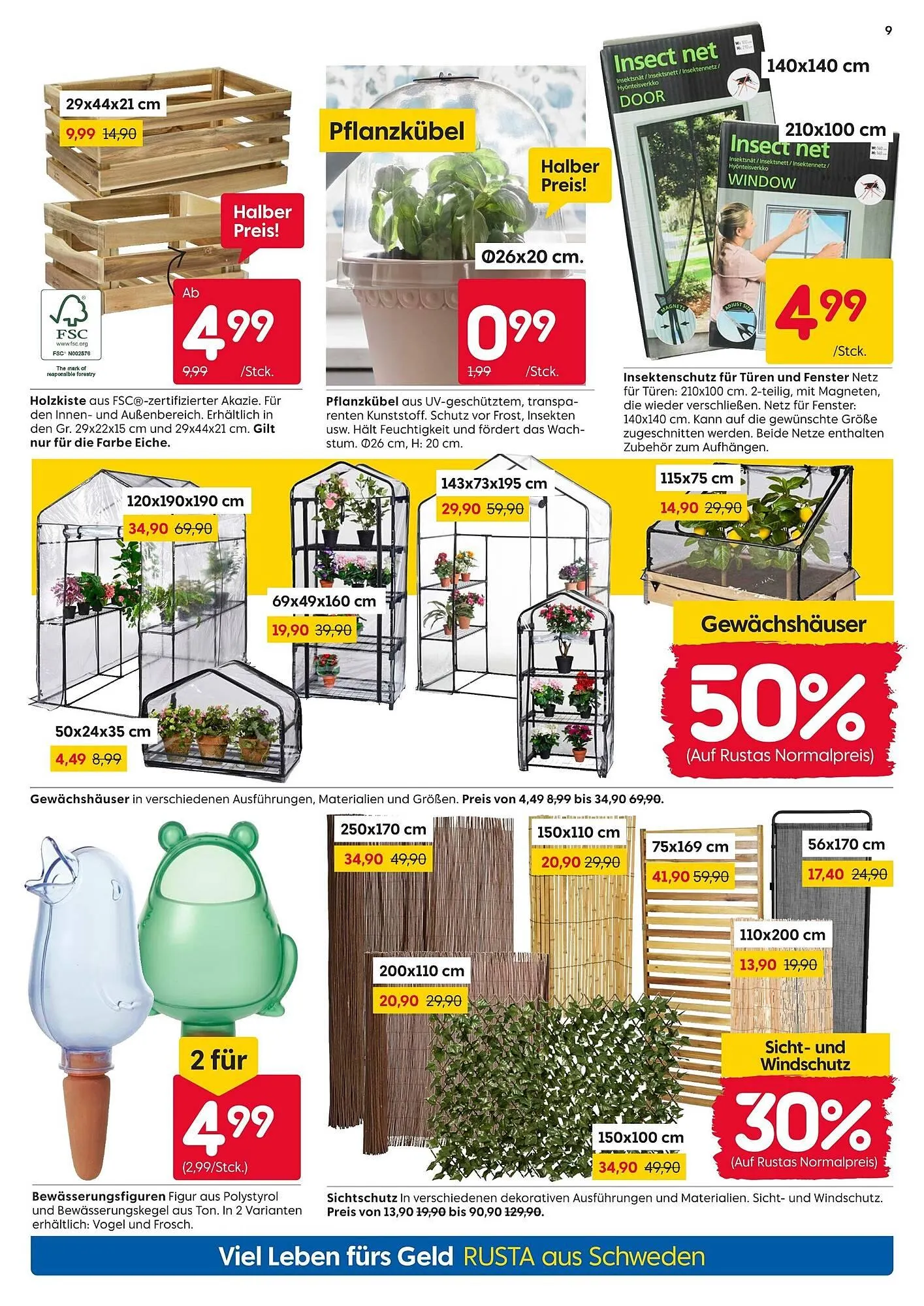 Rusta Prospekt von 10. Mai bis 17. Mai 2025 - Prospekt seite 9