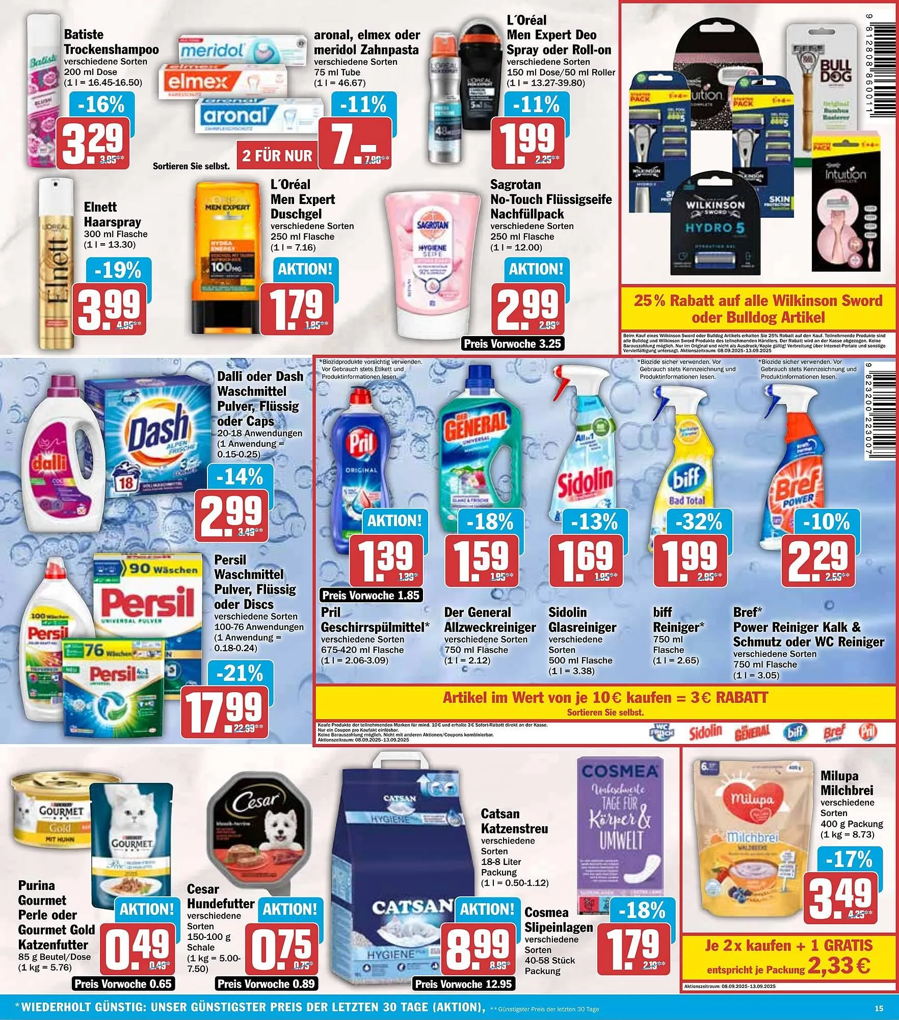 HIT Prospekt von 8. September bis 13. September 2025 - Prospekt seite 15