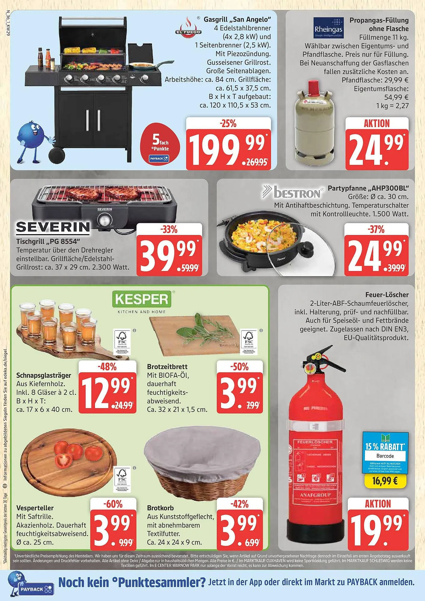 Marktkauf Prospekt von 13. Juli bis 19. Juli 2025 - Prospekt seite 36