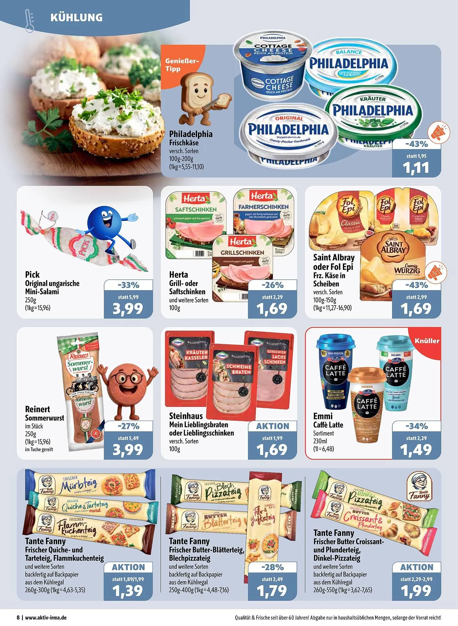 Aktiv Irma Prospekt von 2. Juni bis 7. Juni 2025 - Prospekt seite 8