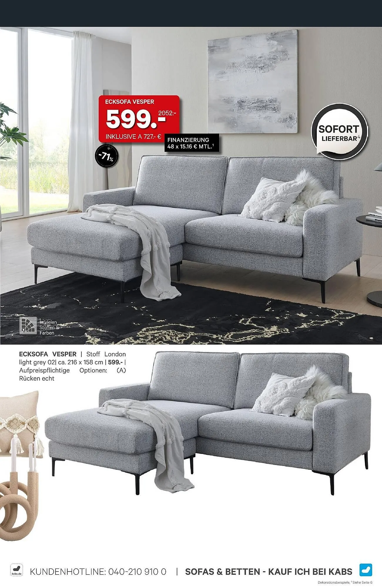 Kabs Polsterwelt Prospekt von 27. Februar bis 25. März 2026 - Prospekt seite 41