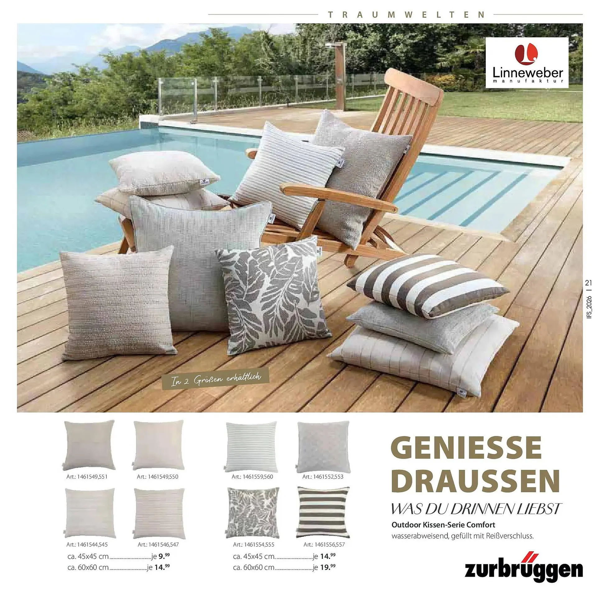 Zurbrüggen Prospekt von 14. April bis 26. September 2026 - Prospekt seite 19