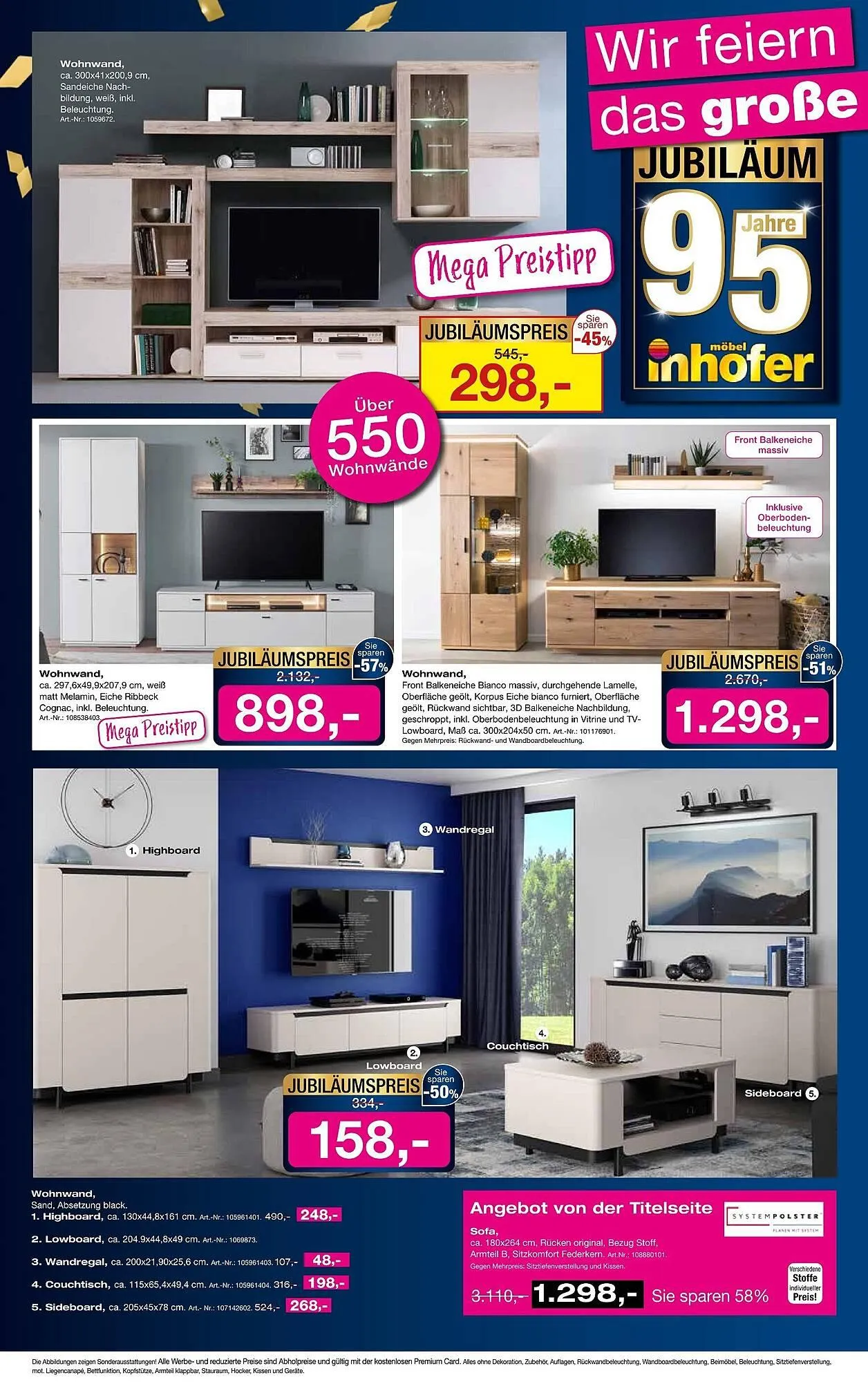 Möbel Inhofer Prospekt von 25. Februar bis 14. März 2026 - Prospekt seite 2