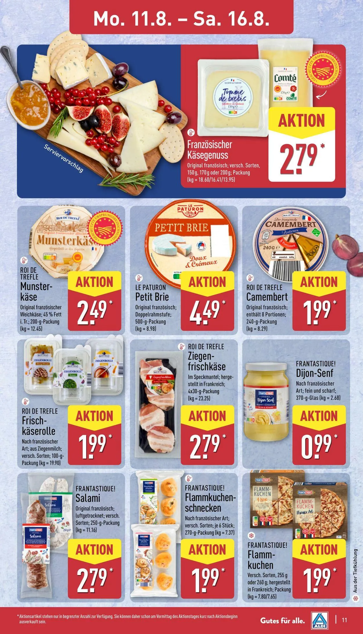 Aldi-Nord von 11. August bis 16. August 2025 - Prospekt seite 11