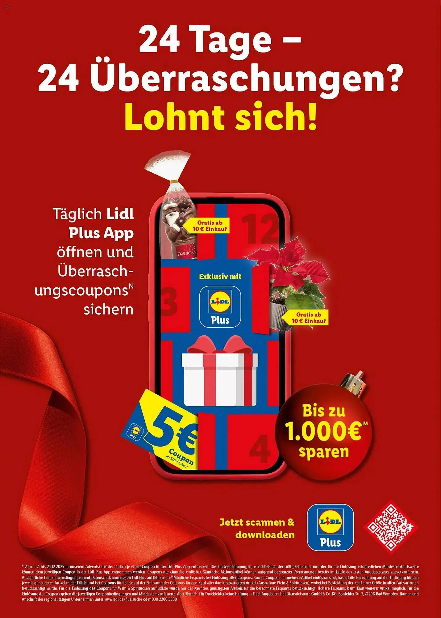 Lidl Prospekt von 31. Oktober bis 27. Dezember 2025 - Prospekt seite 54