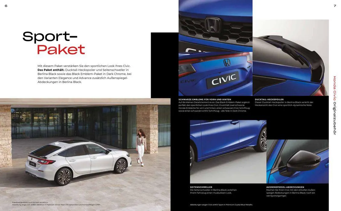 Honda CIVIC ZUBEHÖRBROSCHÜRE von 9. April bis 9. April 2025 - Prospekt seite 4