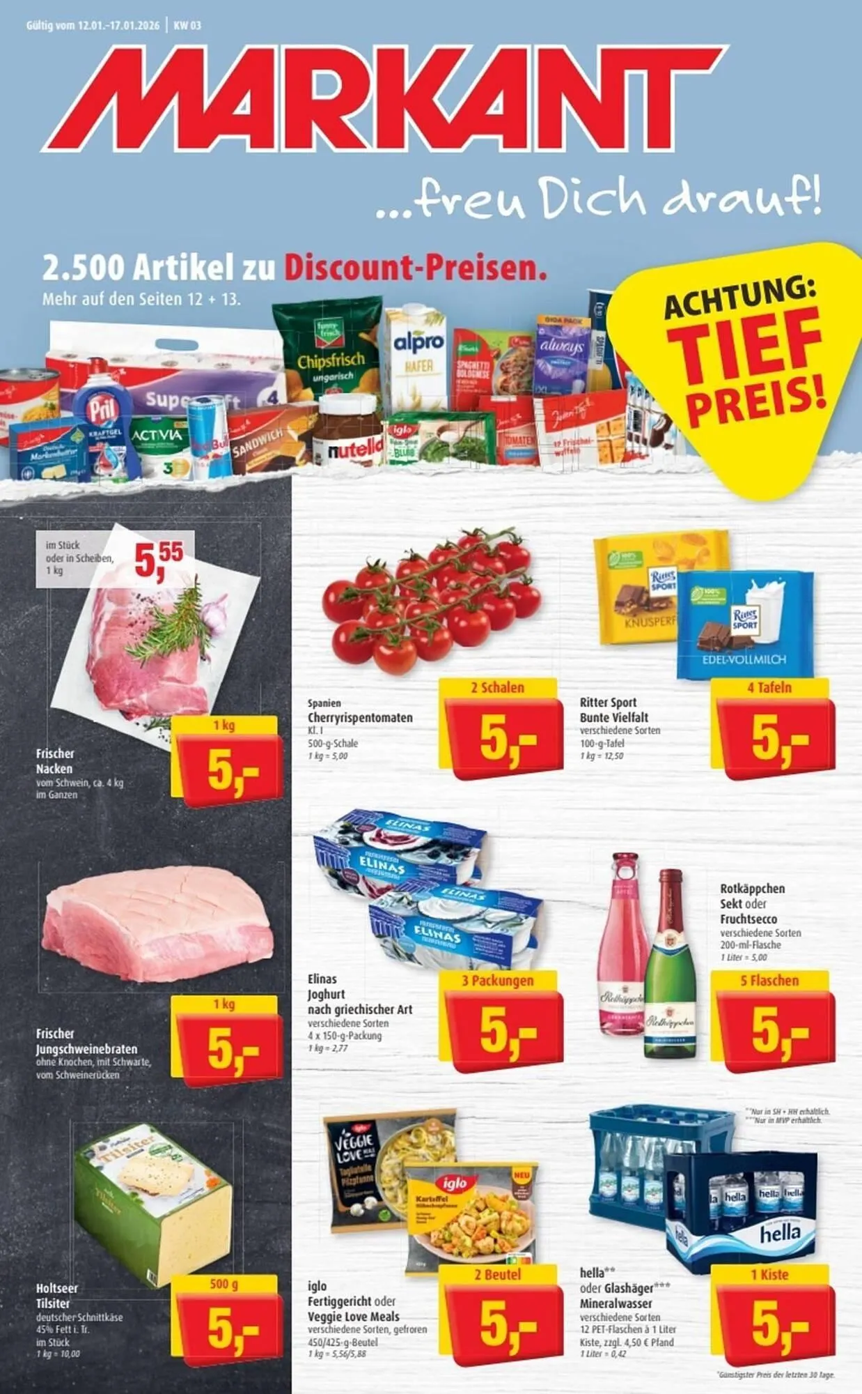 Markant Prospekt von 12. Januar bis 17. Januar 2026 - Prospekt seite 1