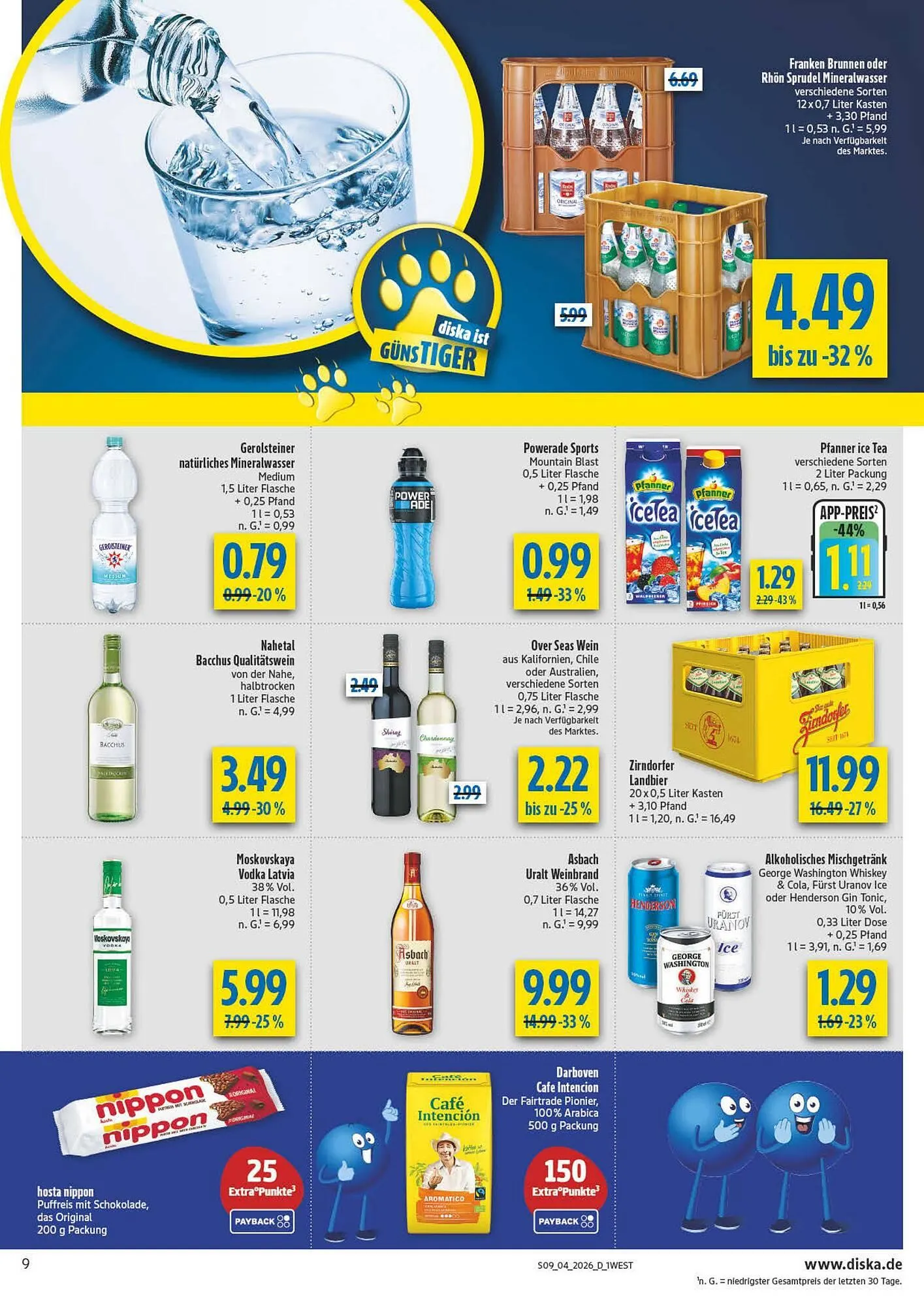 Diska Prospekt von 19. Januar bis 24. Januar 2026 - Prospekt seite 9