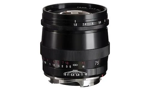 Voigtländer Ultron 75/1,9 S.C. VM schwarz Leica M-Mount