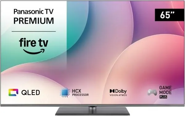 Panasonic TV-65W83AE8 164 cm (65") QLED-TV silber
