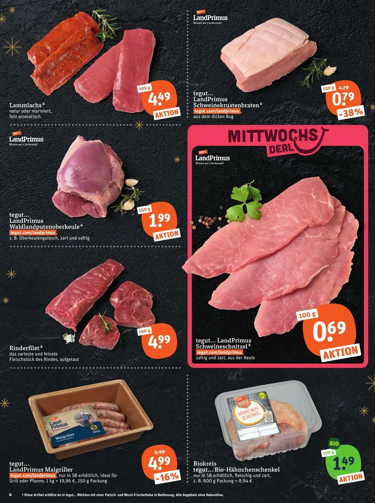 Tegut Aktueller Prospekt von 8. Dezember bis 14. Dezember 2025 - Prospekt seite 6