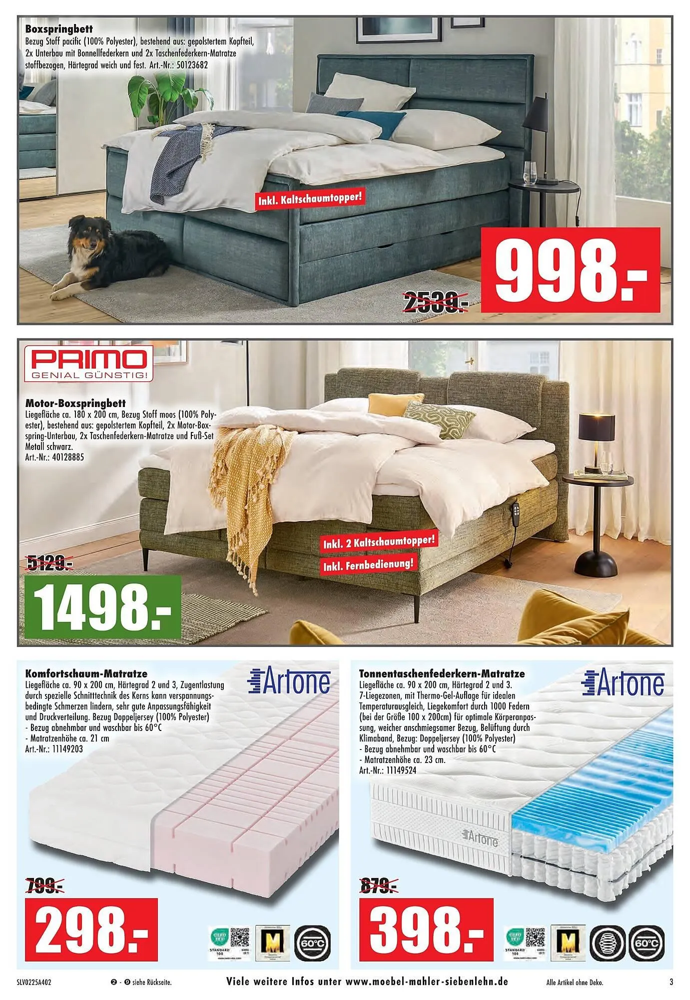 Möbel Mahler Katalog von 4. Februar bis 3. März 2026 - Prospekt seite 3