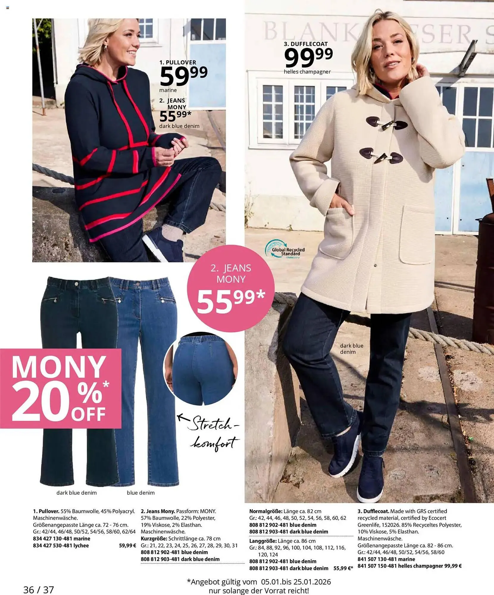 Ulla Popken Katalog von 1. Januar bis 31. Januar 2026 - Prospekt seite 36