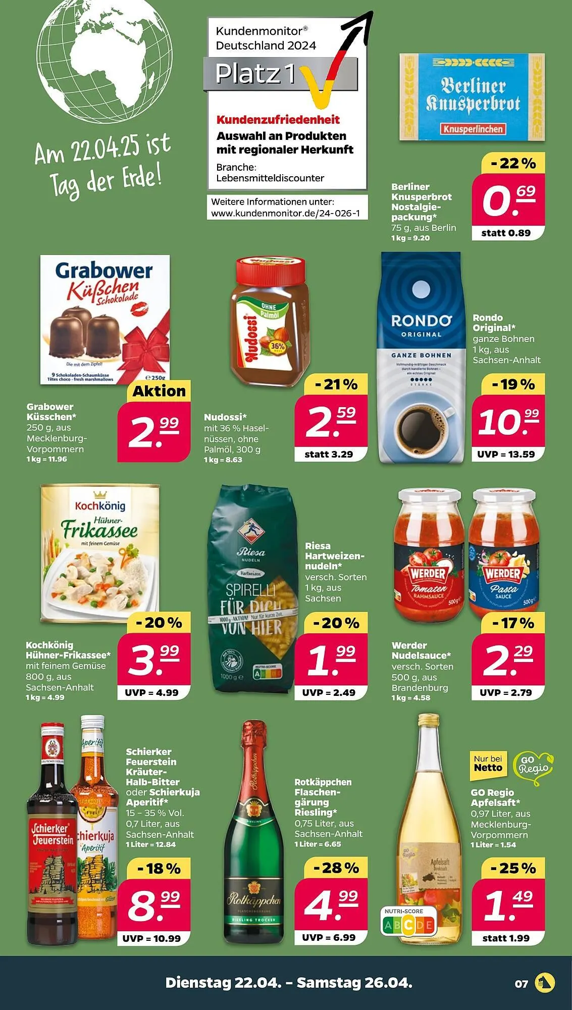 NETTO Prospekt von 21. April bis 26. April 2025 - Prospekt seite 7