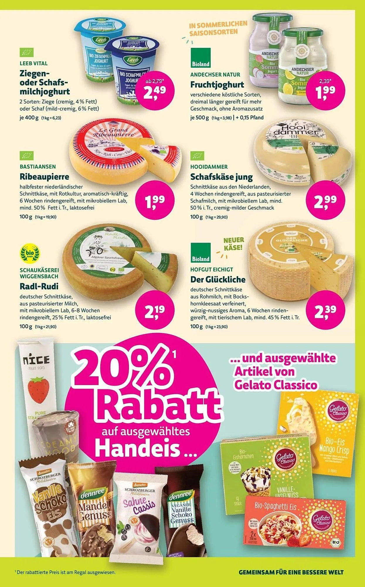 Aleco Biomarkt Prospekt von 23. April bis 6. Mai 2025 - Prospekt seite 7