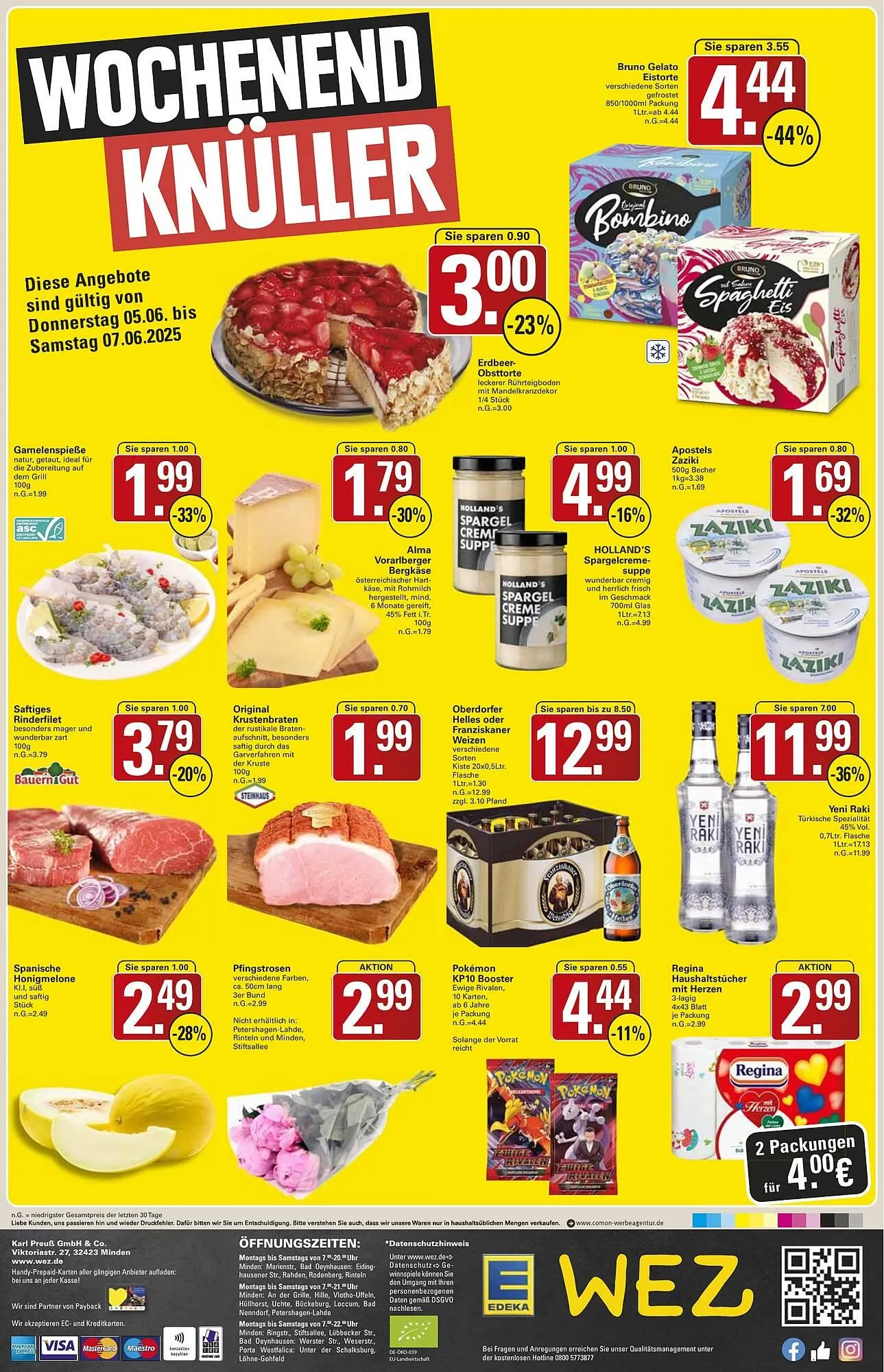 WEZ Prospekt von 2. Juni bis 7. Juni 2025 - Prospekt seite 16