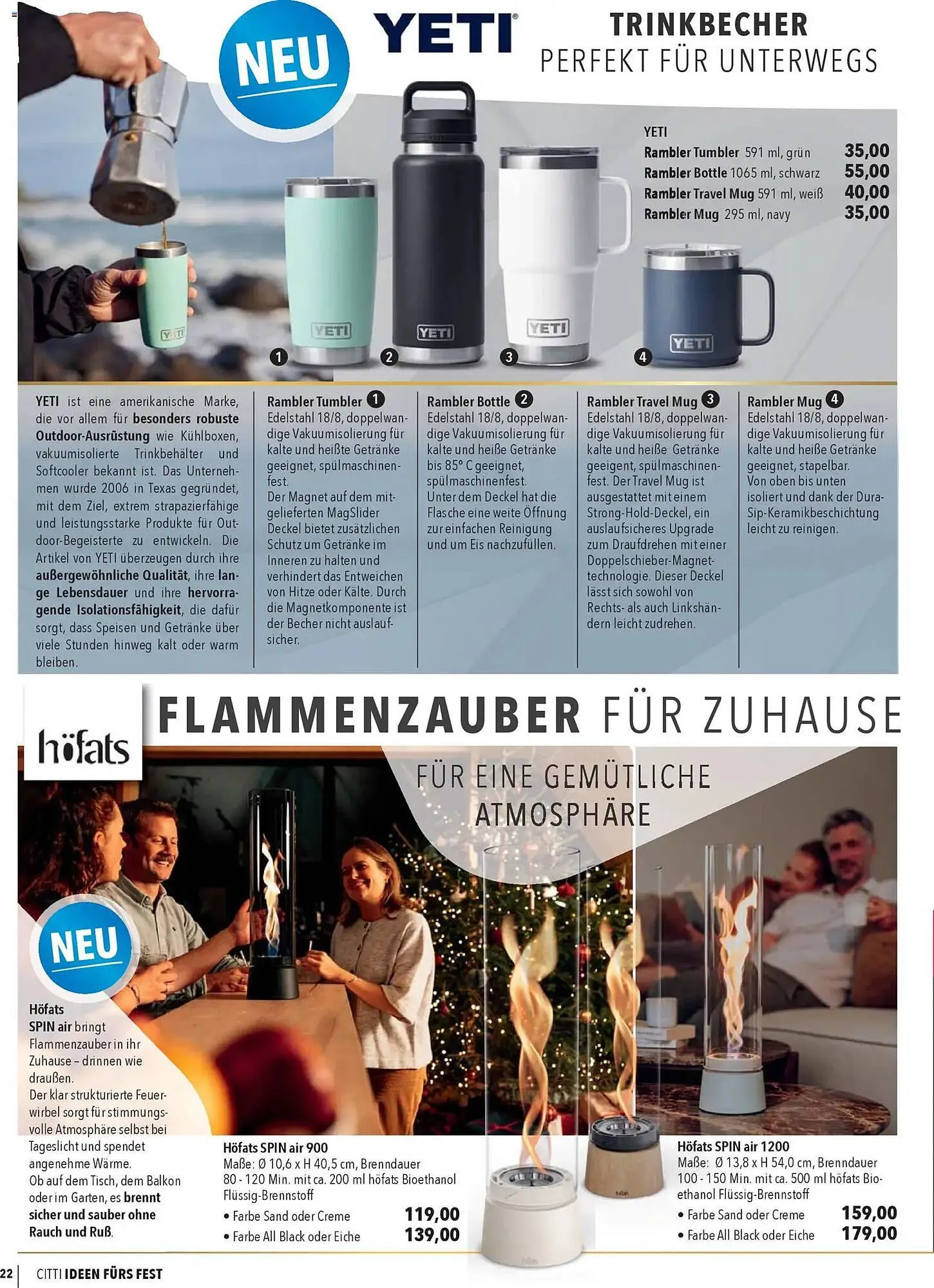 CITTI Markt Prospekt von 10. Dezember bis 31. Dezember 2025 - Prospekt seite 22