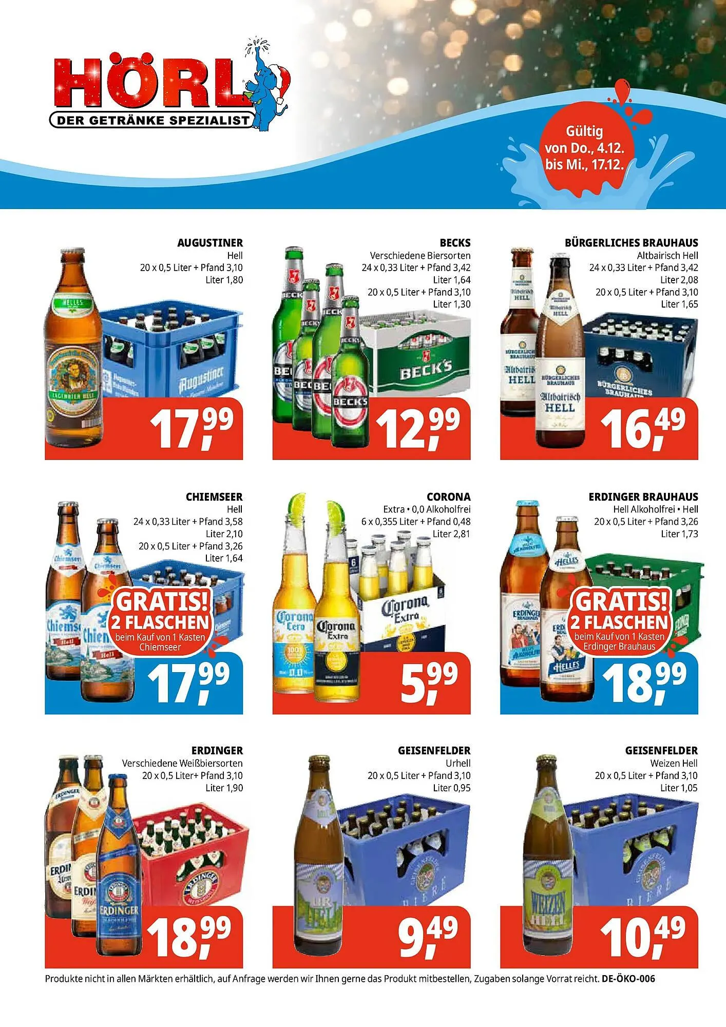 Hörl Getränke Prospekt von 3. Dezember bis 17. Dezember 2025 - Prospekt seite 2