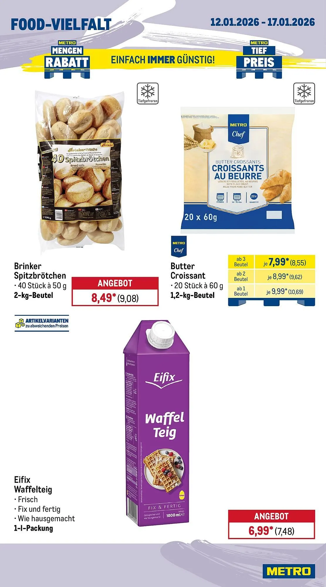 METRO Prospekt von 12. Januar bis 17. Januar 2026 - Prospekt seite 12