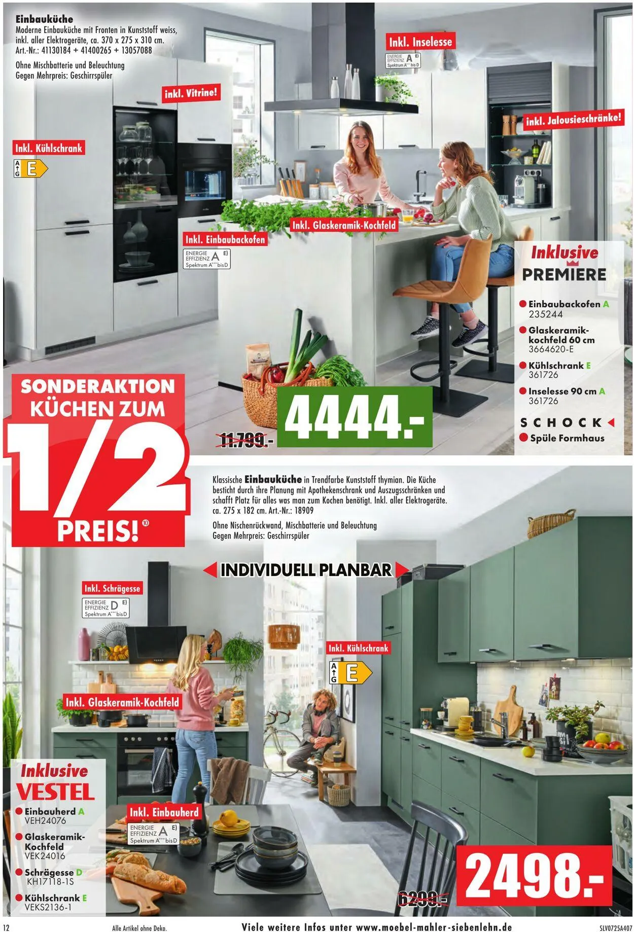 Möbel Mahler Aktueller Prospekt von 10. September bis 24. September 2025 - Prospekt seite 12