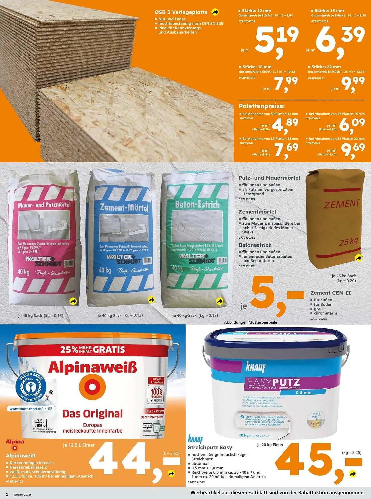 Globus Baumarkt Prospekt von 29. Dezember bis 4. Januar 2026 - Prospekt seite 2