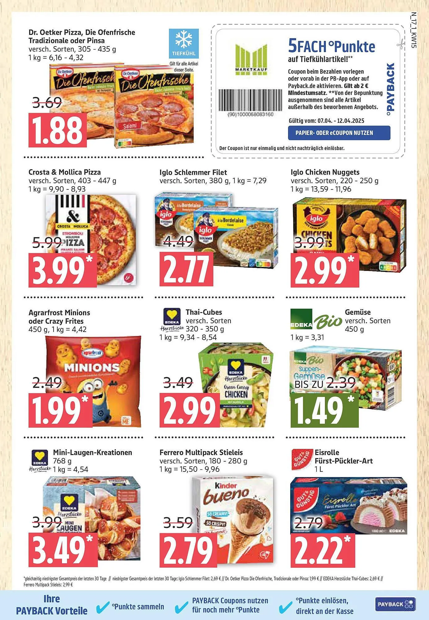 Marktkauf Prospekt von 6. April bis 14. April 2025 - Prospekt seite 17