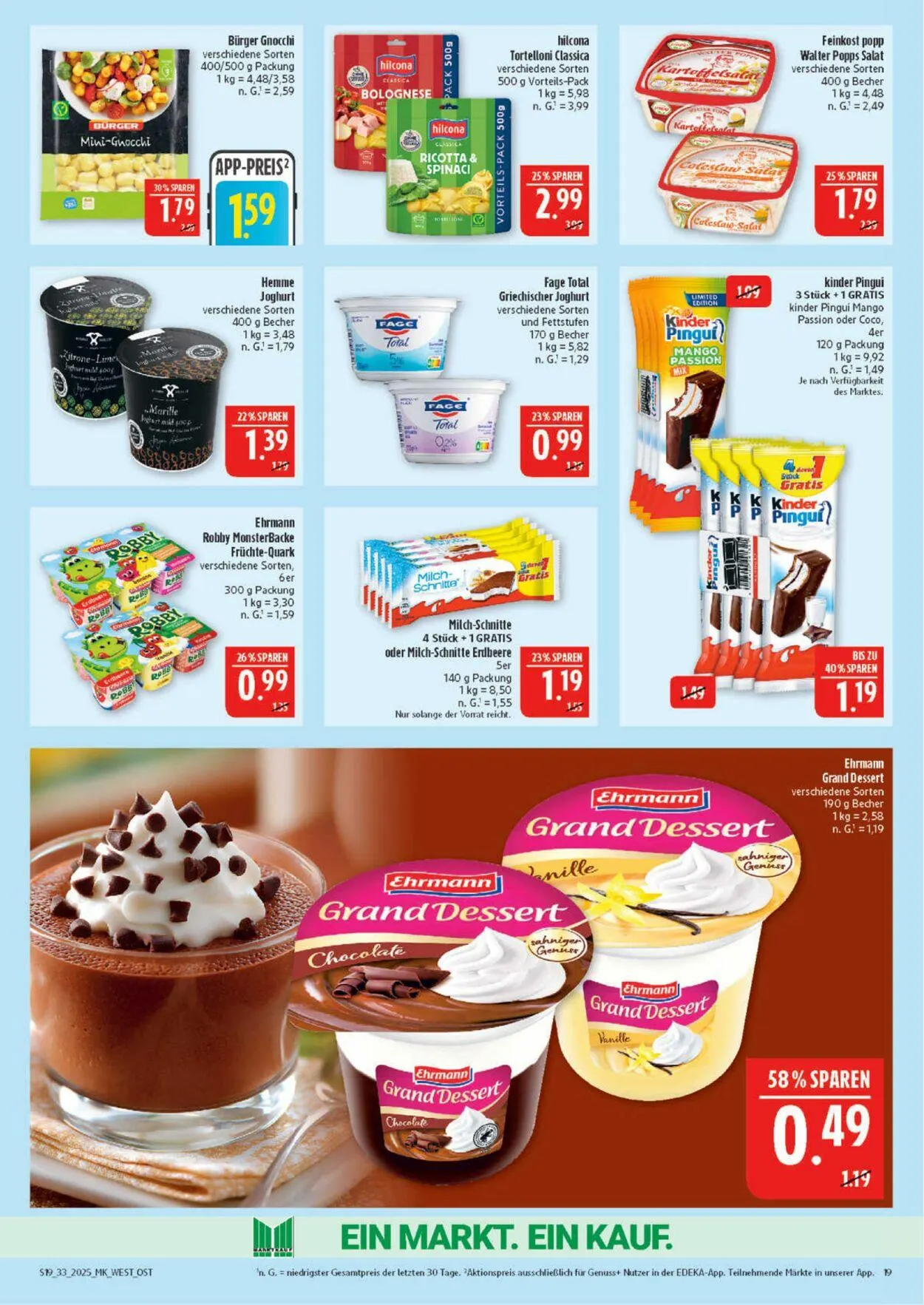 Marktkauf - Döbeln Aktueller Prospekt von 11. August bis 16. August 2025 - Prospekt seite 19