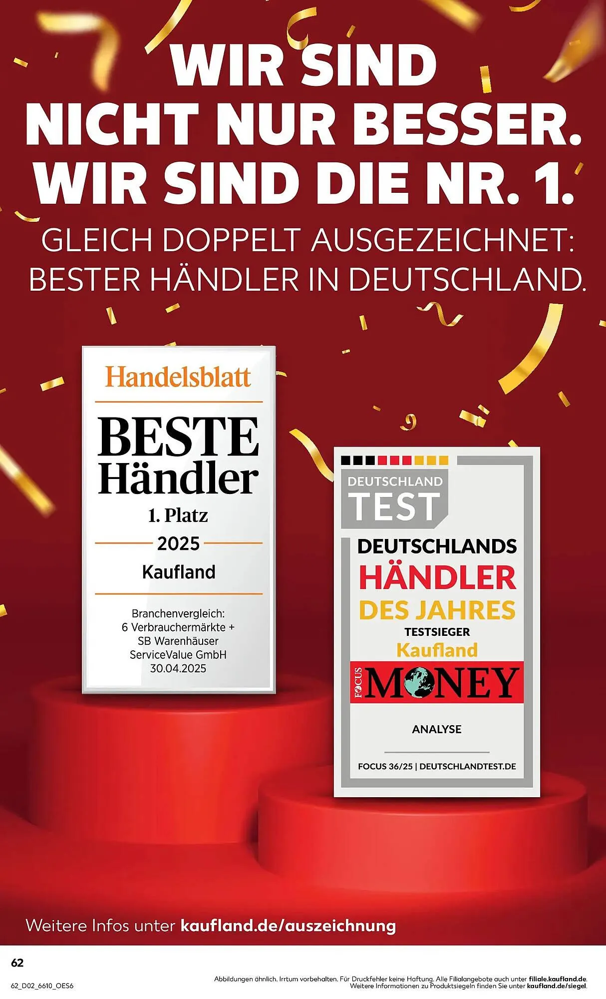 Kaufland Prospekt von 11. Januar bis 14. Januar 2026 - Prospekt seite 62