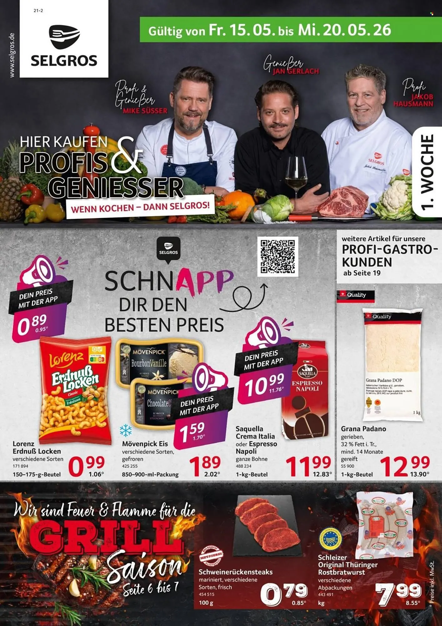 Selgros Prospekt von 15. Mai bis 20. Mai 2026 - Prospekt seite 1