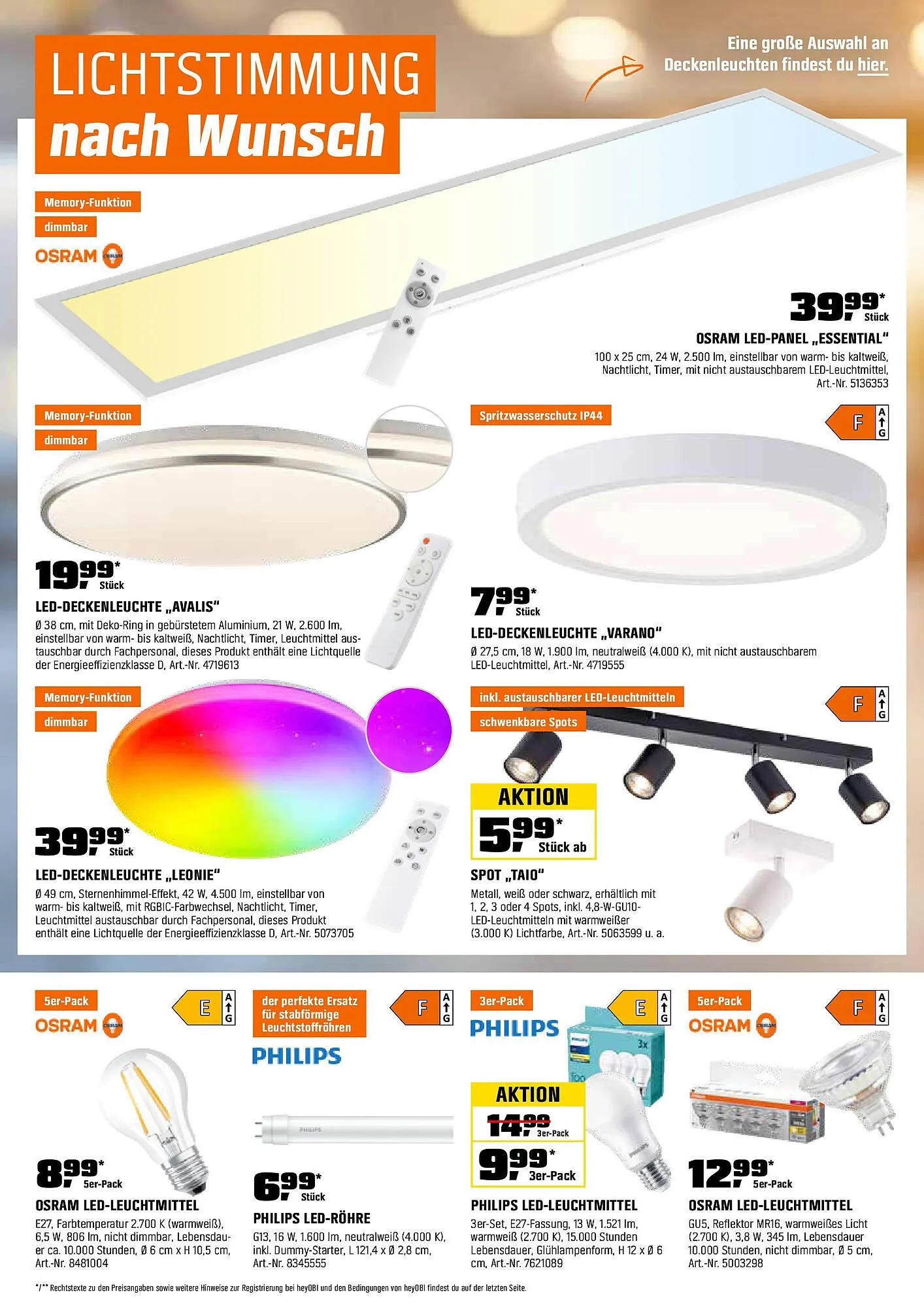 OBI Prospekt von 31. August bis 14. September 2025 - Prospekt seite 19