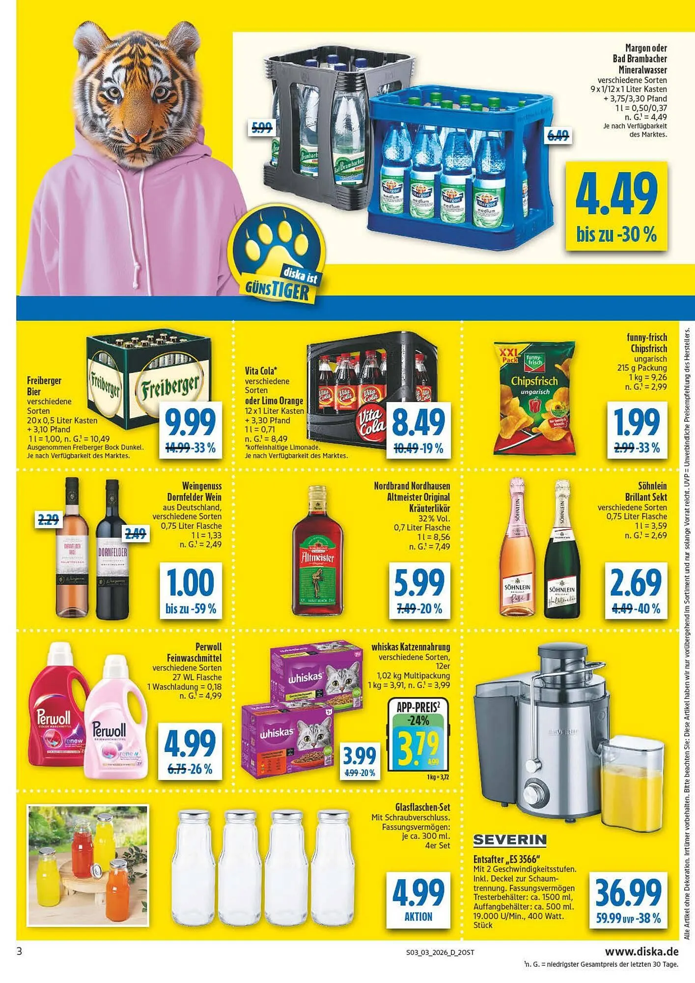 Diska Prospekt von 12. Januar bis 17. Januar 2026 - Prospekt seite 3