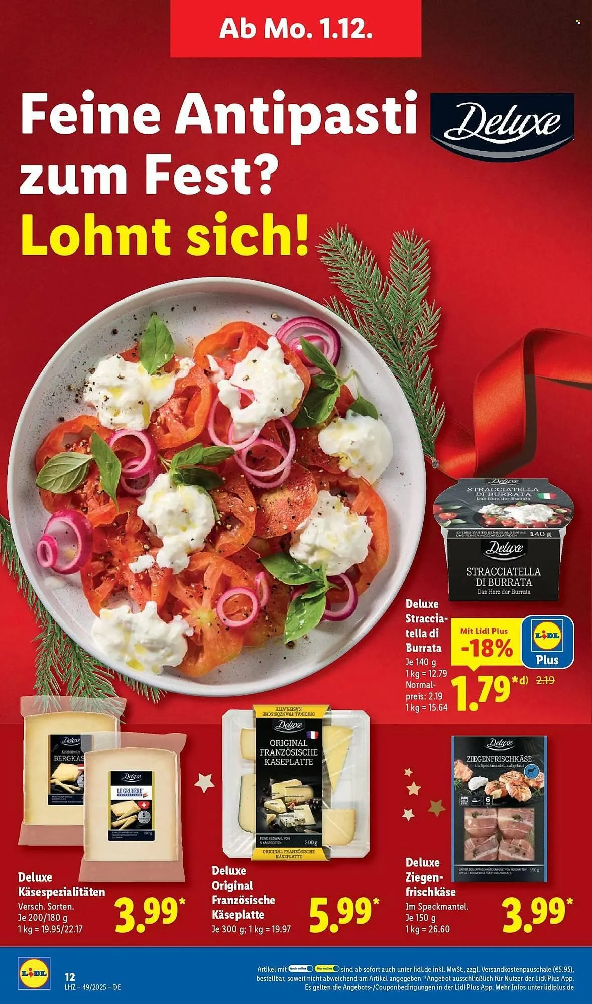 Lidl Prospekt von 1. Dezember bis 6. Dezember 2025 - Prospekt seite 22