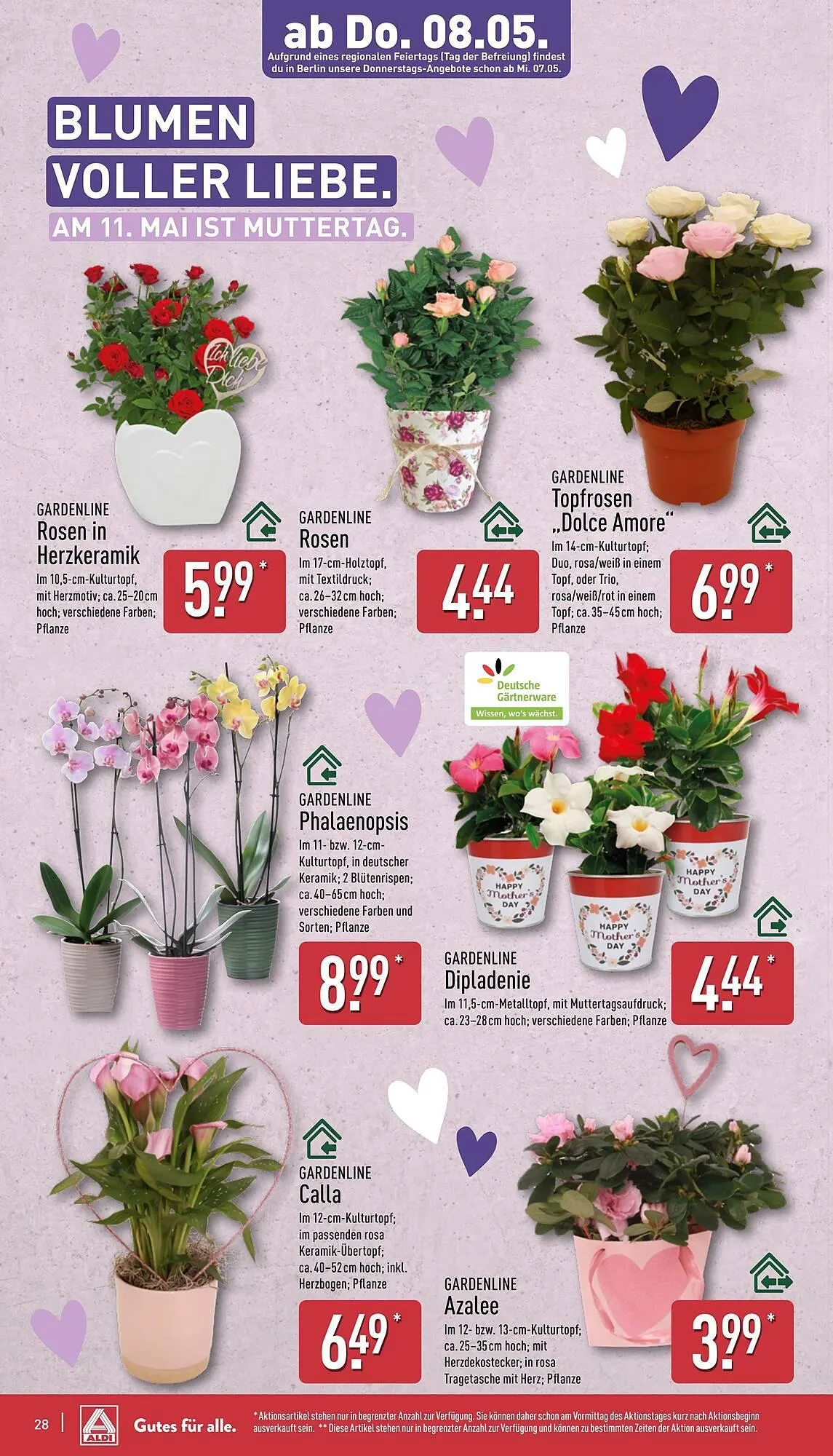 Aldi Nord Prospekt von 5. Mai bis 11. Mai 2025 - Prospekt seite 28