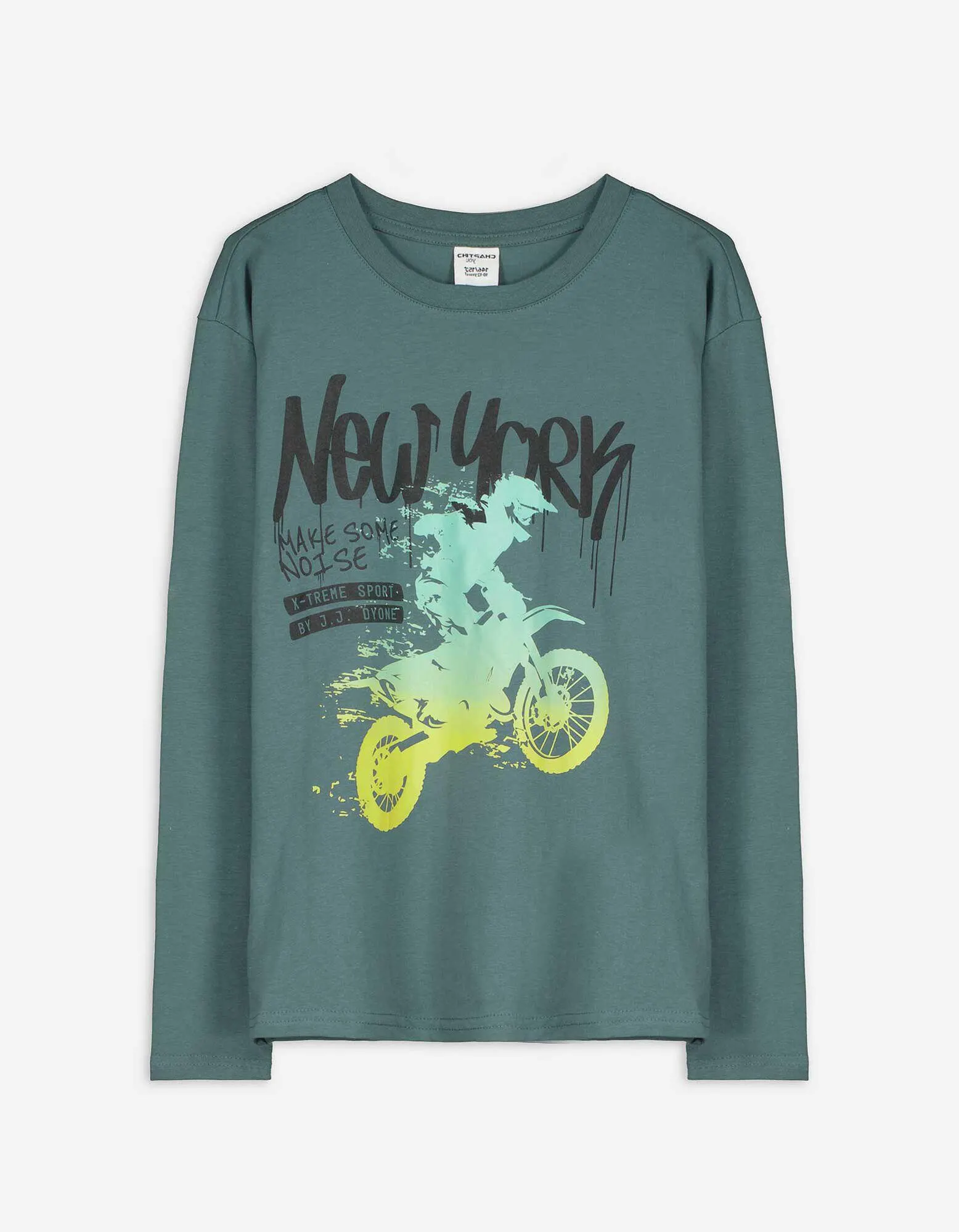 Langarmshirt - dunkelgrün