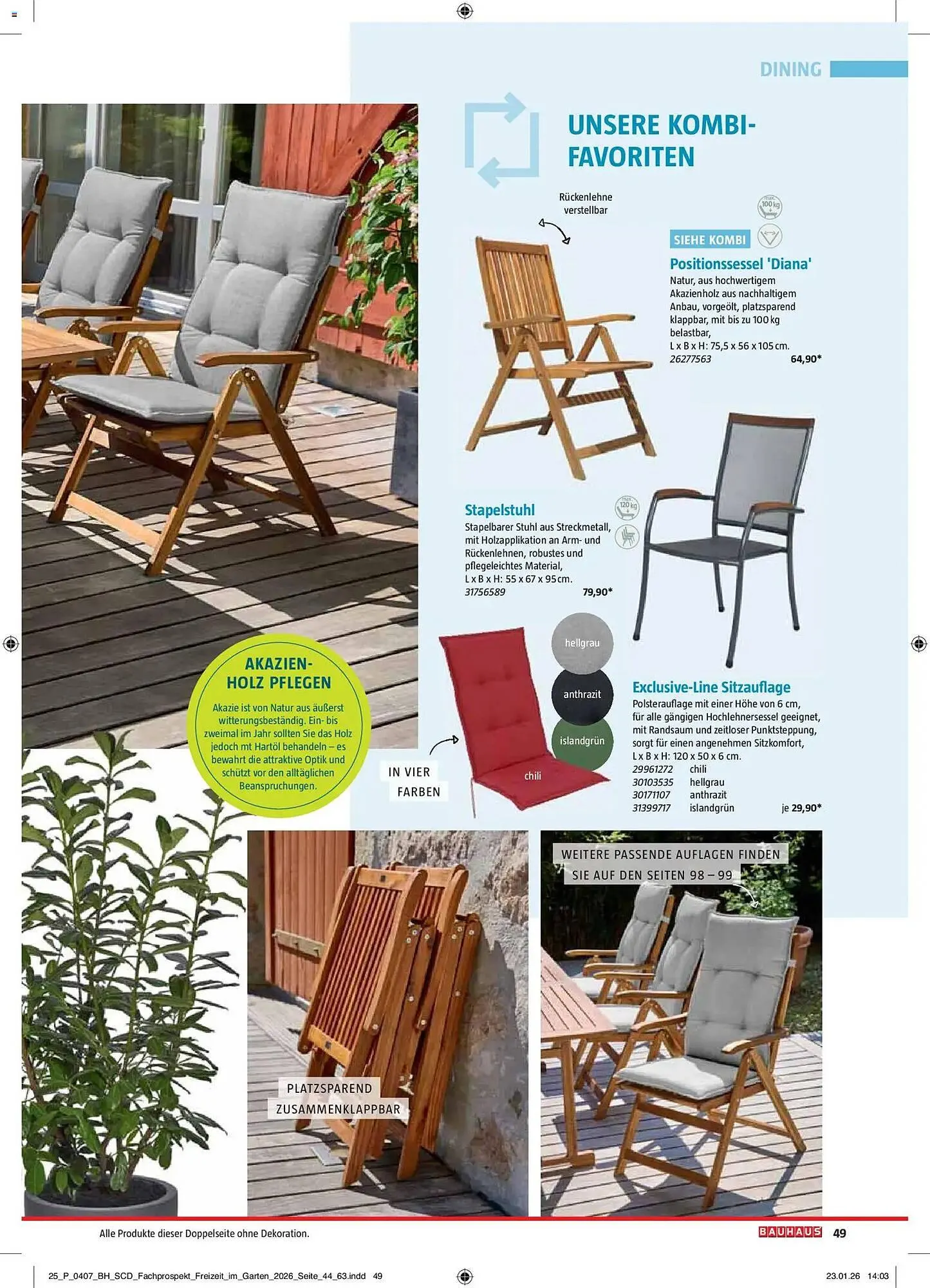 Bauhaus Prospekt von 2. März bis 30. Juni 2026 - Prospekt seite 49