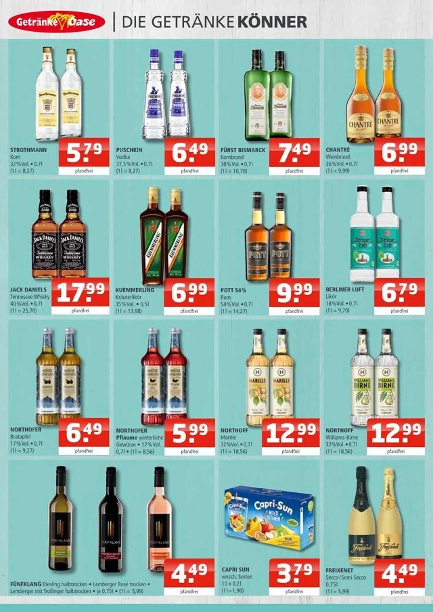 Getränke Oase Prospekt von 17. November bis 22. November 2025 - Prospekt seite 2