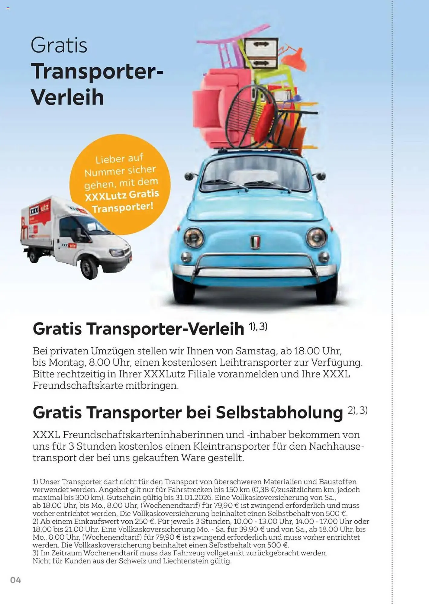 XXXLutz Prospekt von 1. August bis 31. Januar 2026 - Prospekt seite 4