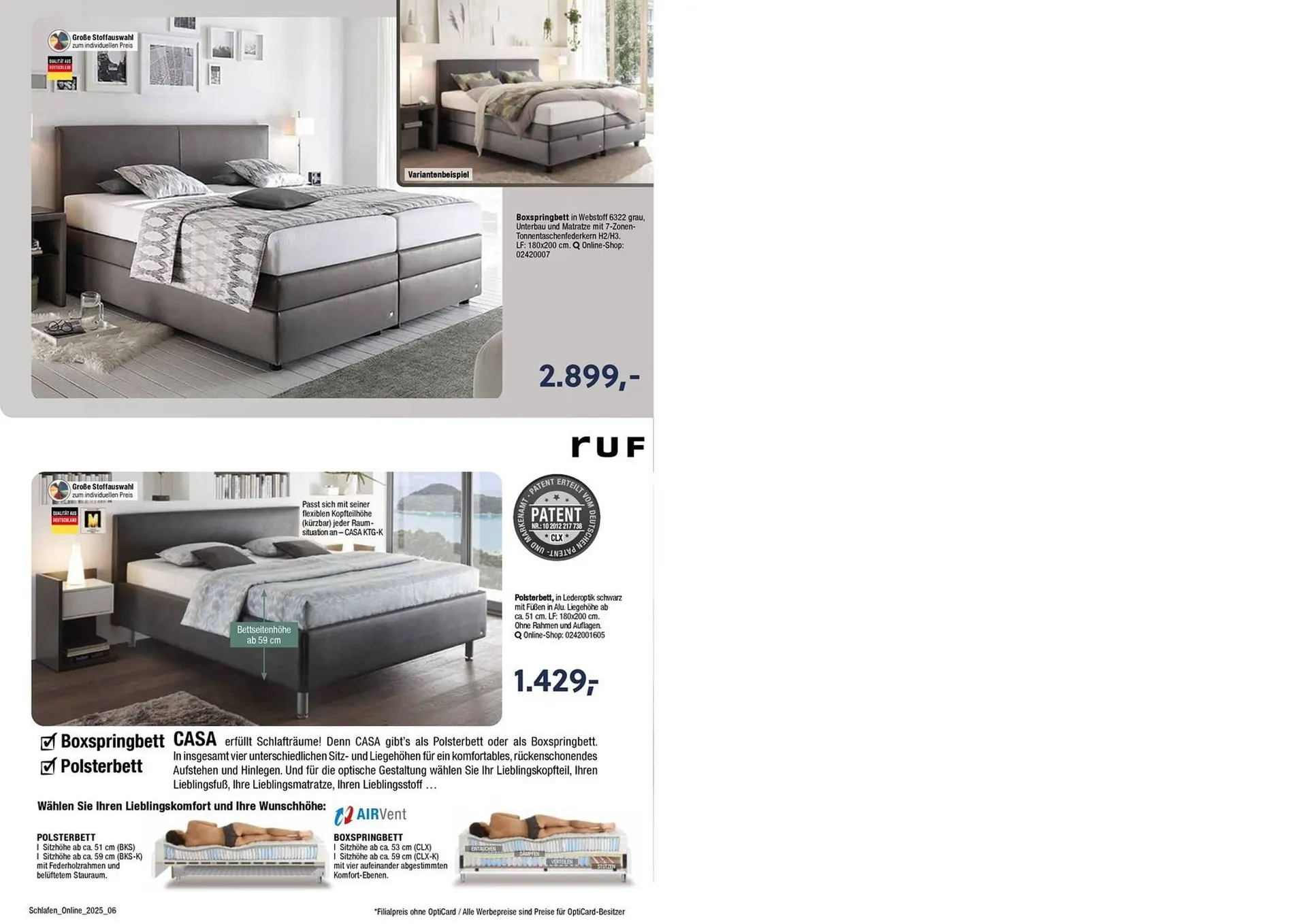 Opti Wohnwelt Prospekt von 21. Juli bis 30. September 2025 - Prospekt seite 6