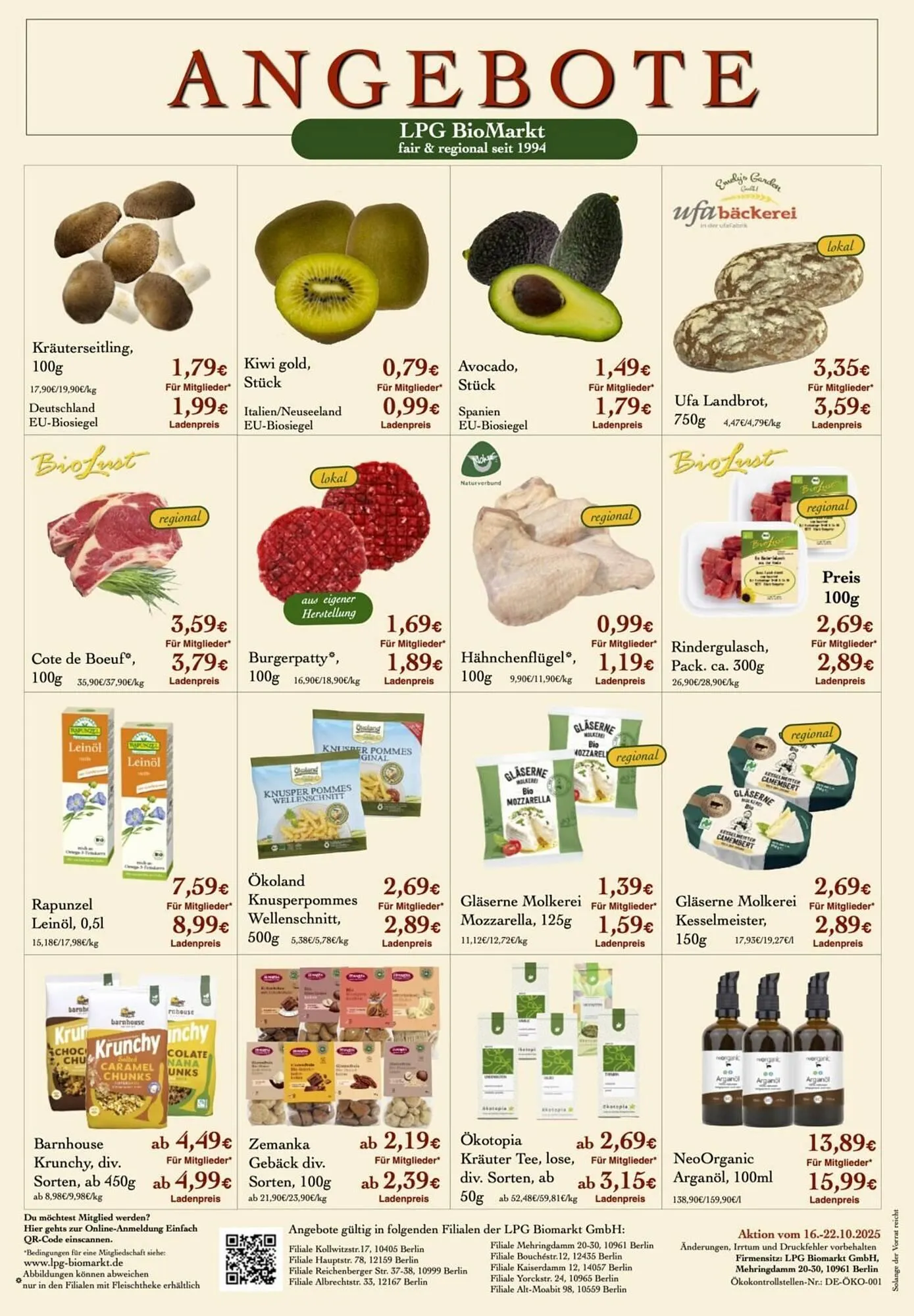 LPG Biomarkt Prospekt von 16. Oktober bis 22. Oktober 2025 - Prospekt seite 2