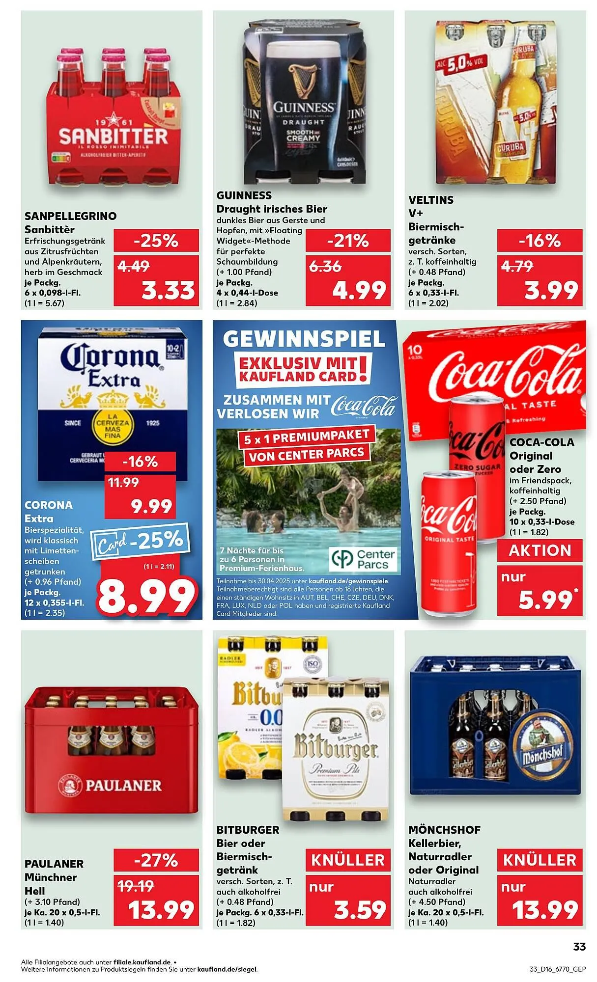Kaufland Prospekt von 17. April bis 23. April 2025 - Prospekt seite 33