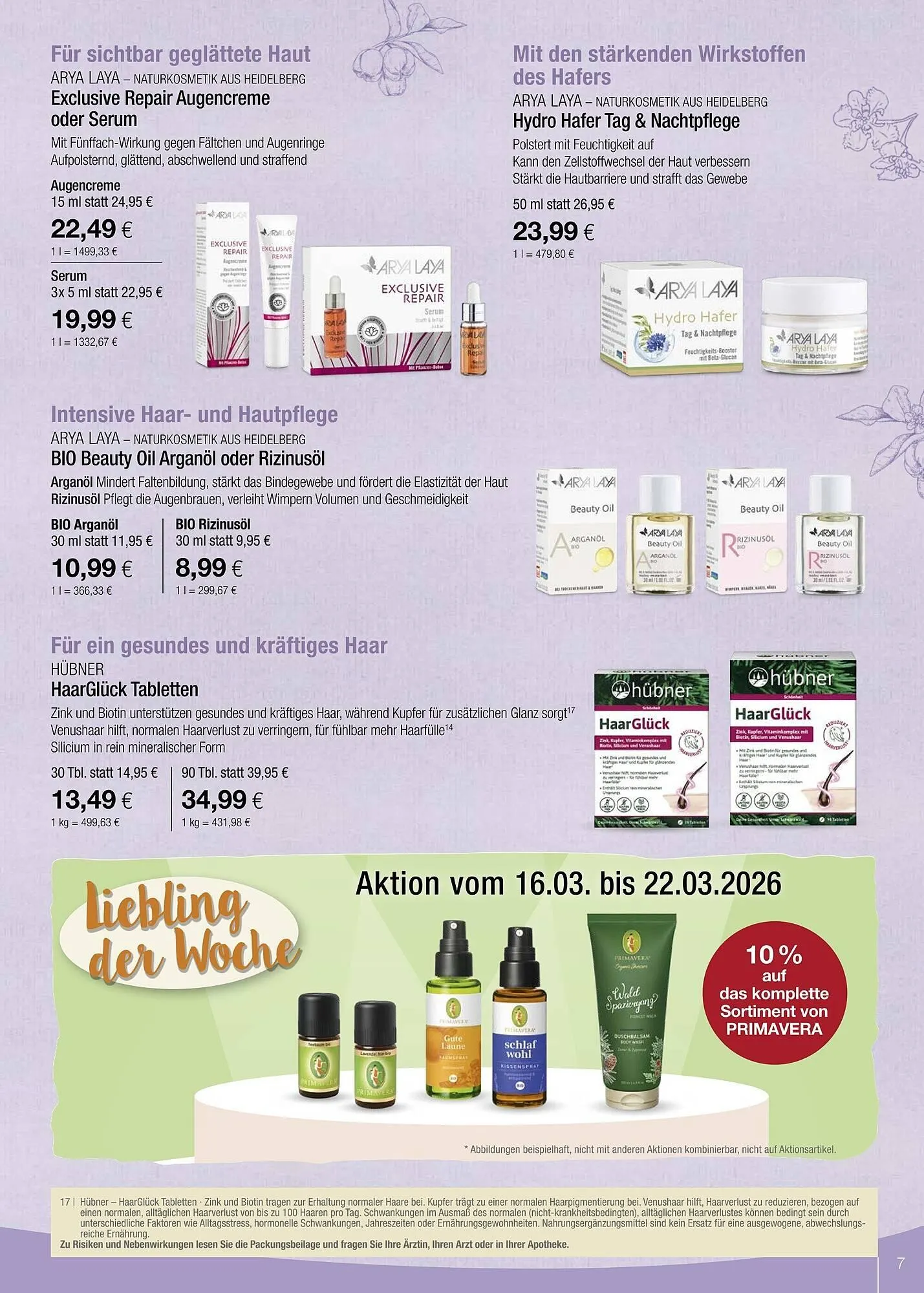Vitalia Prospekt von 1. März bis 31. März 2026 - Prospekt seite 7