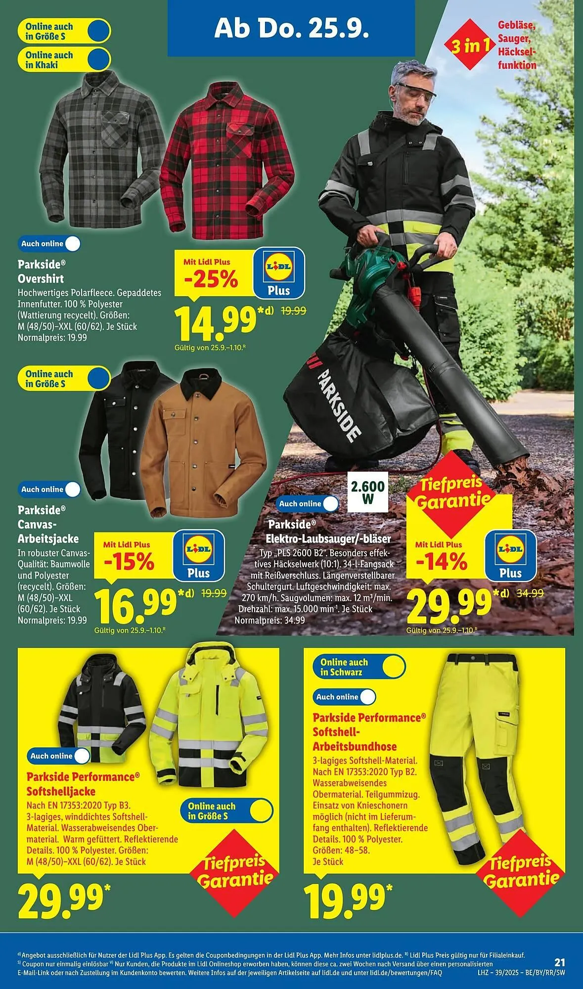 Lidl Prospekt von 22. September bis 28. September 2025 - Prospekt seite 31