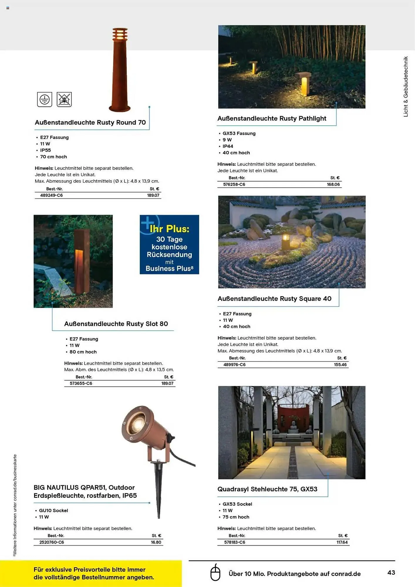 Conrad Prospekt von 27. März bis 18. Mai 2025 - Prospekt seite 45
