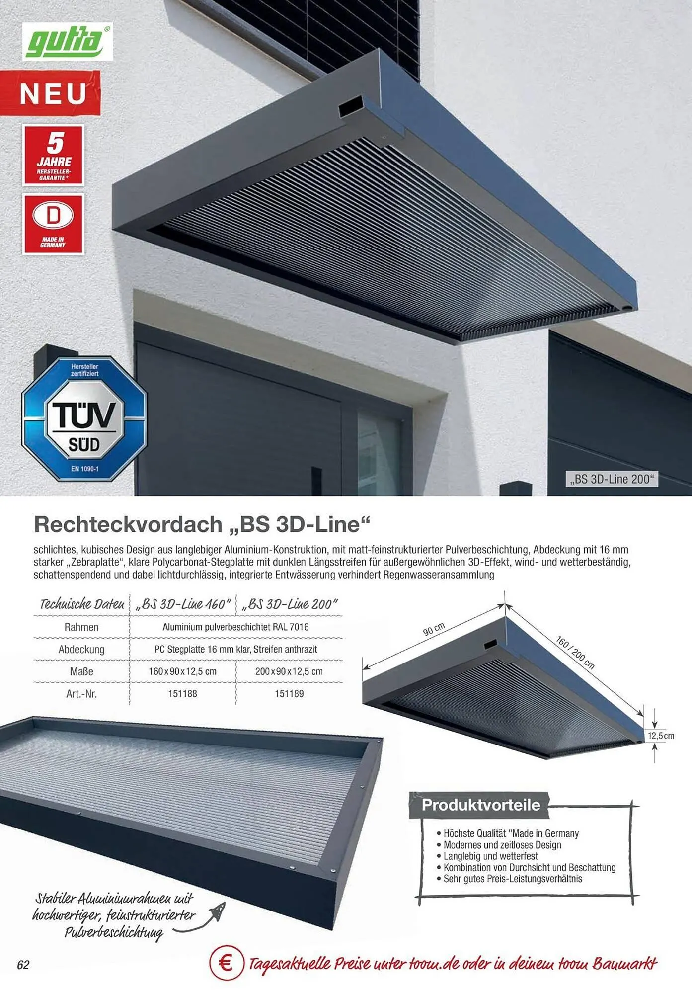 Toom Baumarkt Prospekt von 15. Oktober bis 31. Dezember 2025 - Prospekt seite 62