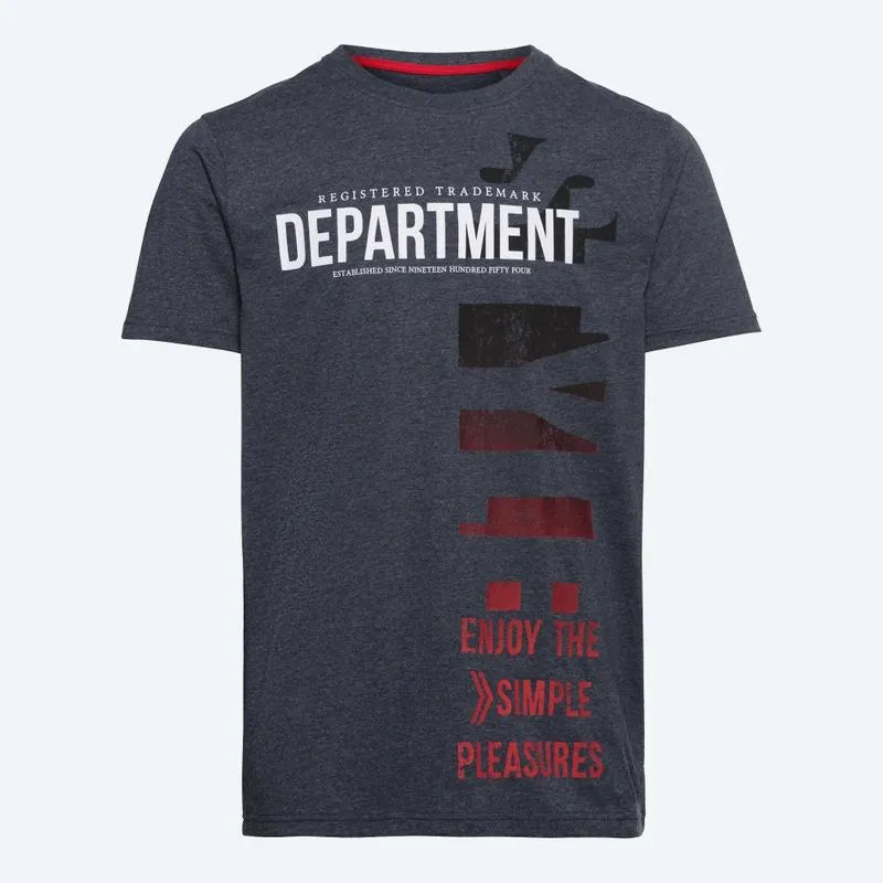 Herren-T-Shirt mit Rundhalsausschnitt