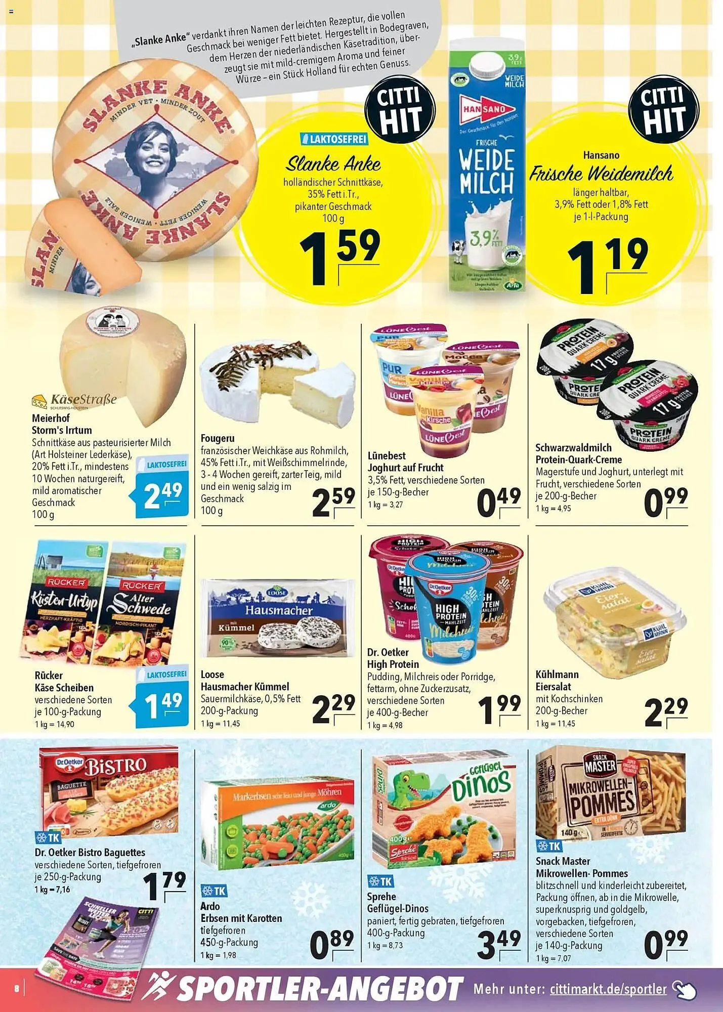 CITTI Markt Prospekt von 7. Januar bis 13. Januar 2026 - Prospekt seite 8