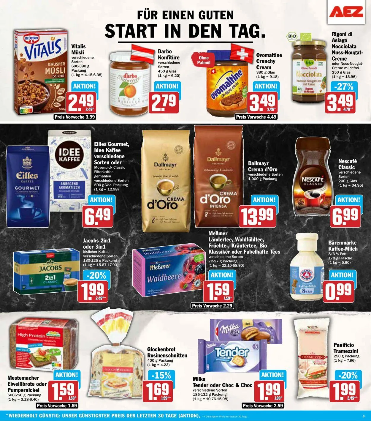 AEZ Aktueller Prospekt von 21. April bis 26. April 2025 - Prospekt seite 3